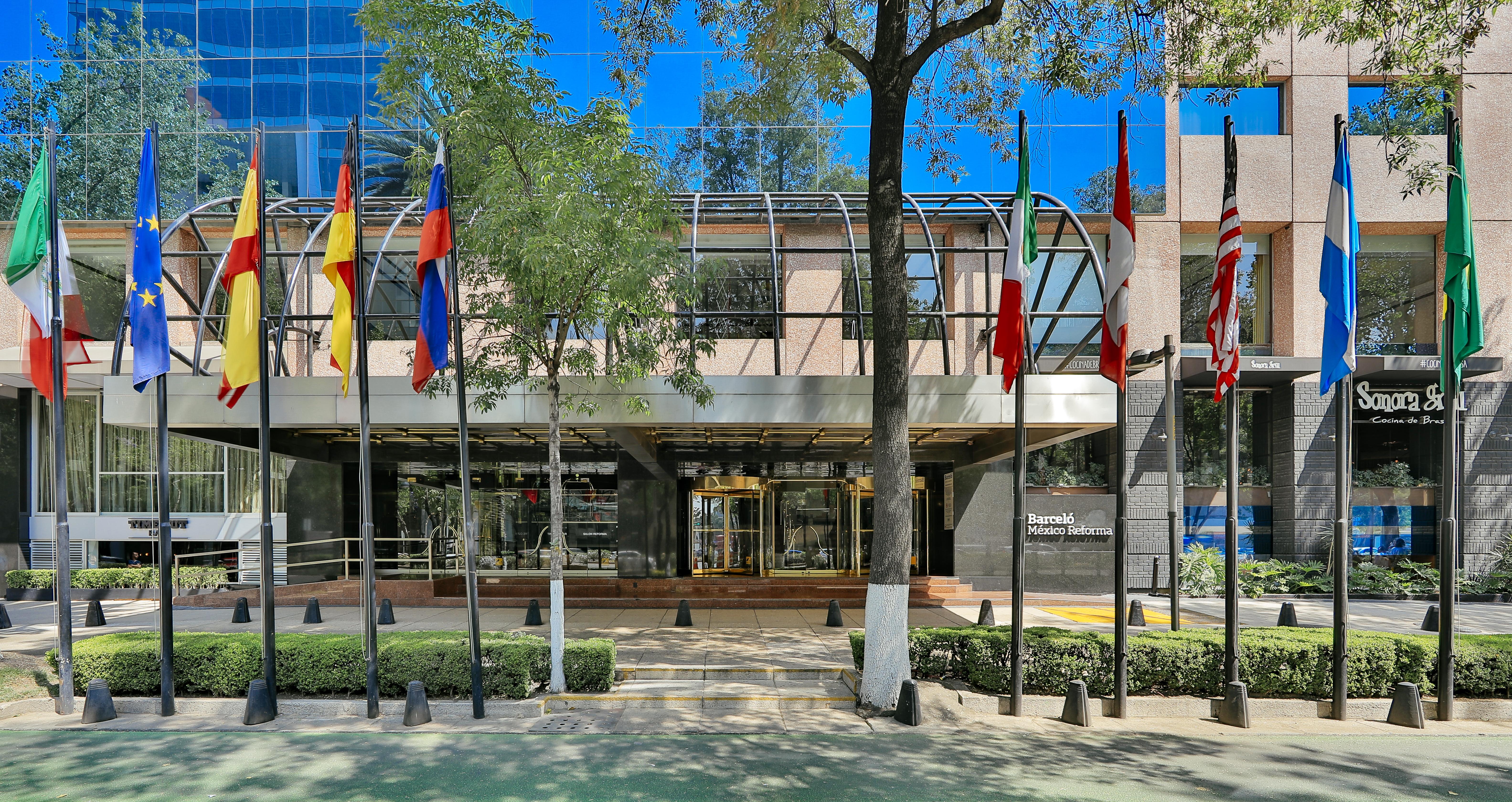 Готель Barcelo Mexico Reforma Екстер'єр фото